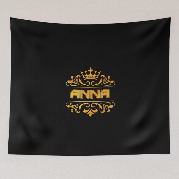 Item preview, Nombre personalizado Anna con corona: un regalo original y personalizado para niñas y adolescentes. designed and sold by Oussinc.