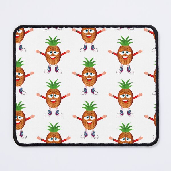 Item preview, Satisfied Pineapple Animated Character Boy Version designed and sold by ExpressiveToon.
