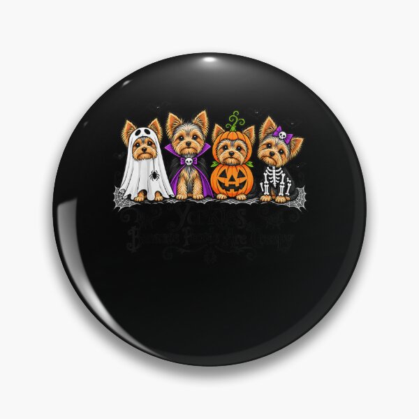 Item preview, Yorkies Because People are Creepy Halloween Dogs Costume designed and sold by MatherFisher.