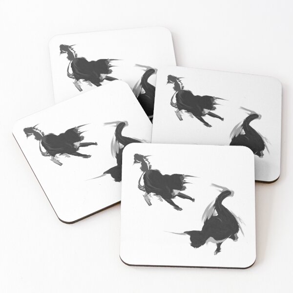 Item preview, Playing Cats Pattern | Simple Minimalist | Black and White designed and sold by Spider Cat Corner.