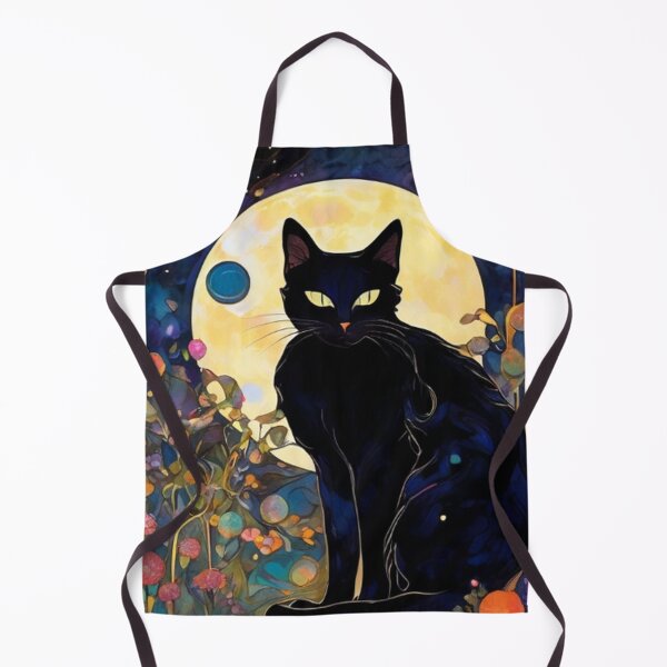 Item preview, Black Cat Floral designed and sold by TheDarkWardrobe.