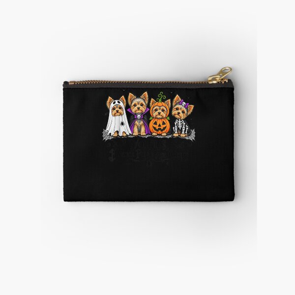 Item preview, Yorkies Because People are Creepy Funny Halloween Dog T-Shirt designed and sold by ArtByimamS.