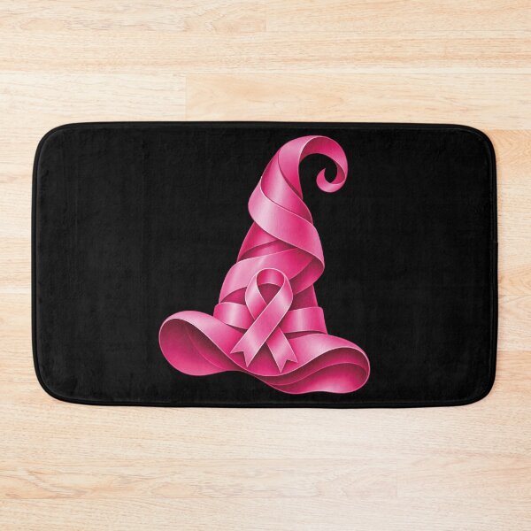 Item preview, Pink Ribbon Witch Hat Breast Cancer Awareness Halloween Gift designed and sold by Whirx.