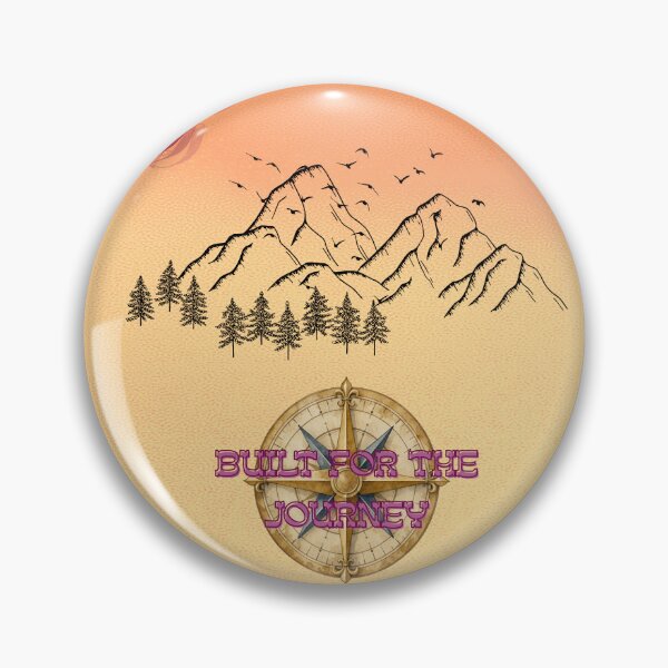 Item preview, ​Good Vibes Built For The Journey Vintage Mountain Adventure designed and sold by Gillfamilystore.