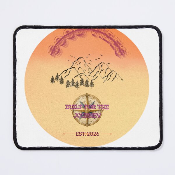 Item preview, ​Good Vibes Built For The Journey Vintage Mountain Adventure designed and sold by Gillfamilystore.