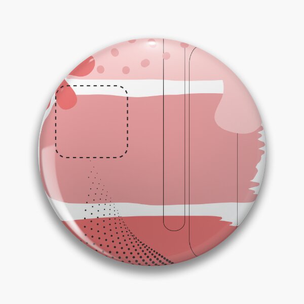 Item preview, Muted Red Abstract Collage – Modern Geometric Graphic Art designed and sold by Khadique.