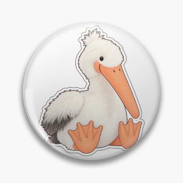 Item preview, Pelican Jellycat  designed and sold by Jadedoodle.