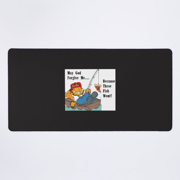 Item preview, Garfield Fishing Cartoon Design with Bold and Humorous Style designed and sold by innovation project.