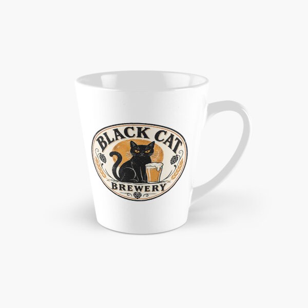 Item preview, Black Cat Brewery - Halloween designed and sold by CampAndCoast.
