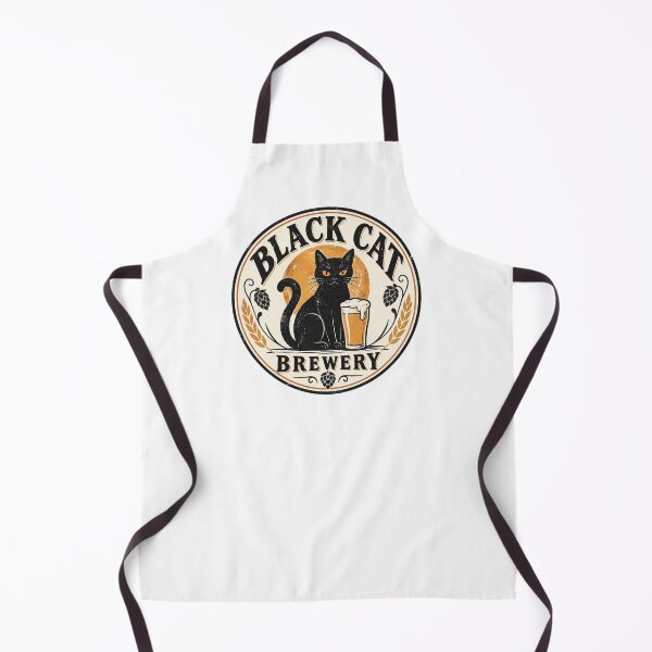 Item preview, Black Cat Brewery - Halloween designed and sold by CampAndCoast.
