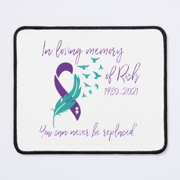 Item preview, In Memory of Rich - Memorial Tribute Design designed and sold by Ahmed Bezeid.