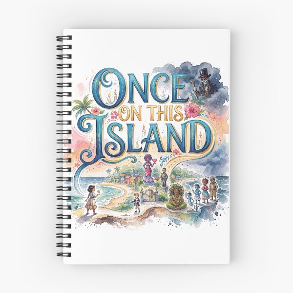 Item preview, Once on this Island the Musical - Whimsical Theater Art designed and sold by Lyric Vault - Rock on.
