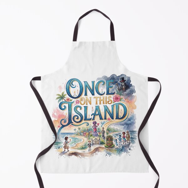 Item preview, Once on this Island the Musical - Whimsical Theater Art designed and sold by Lyric Vault - Rock on.