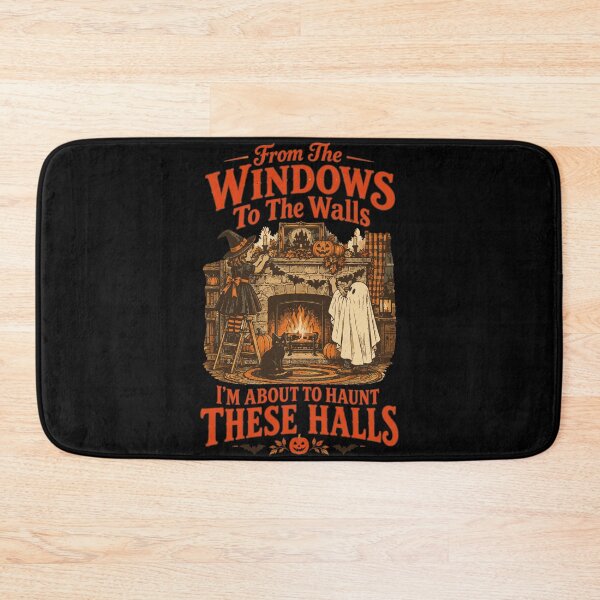 Item preview, From The Windows To The Walls Haunt These Halls Vintage Halloween designed and sold by Whirx.