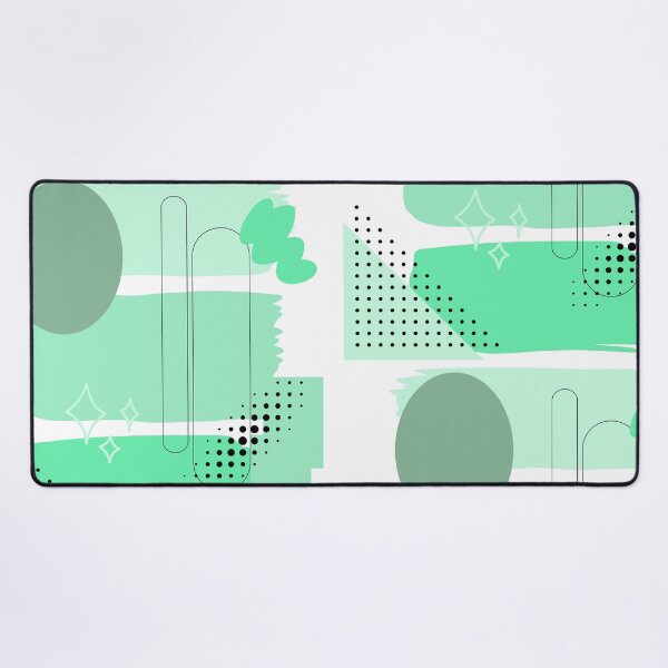 Item preview, Mint Green Abstract Shapes – Modern Geometric Minimalist Wall Art designed and sold by Khadique.