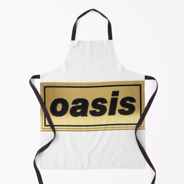 Item preview, OASIS GOLD CHROME LOGO designed and sold by WallopFam.
