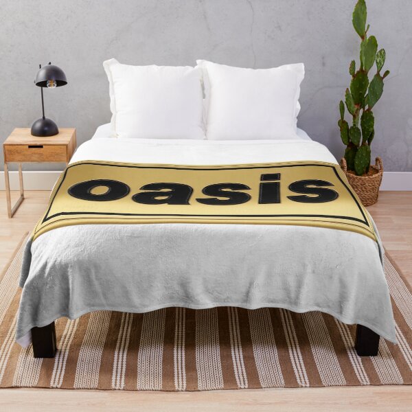 Item preview, OASIS GOLD CHROME LOGO designed and sold by WallopFam.