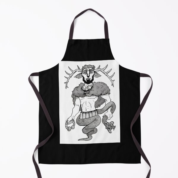 Item preview, Ilustración del mítico dios ciervo Cernunnos con diseño celta. designed and sold by Ahmed Bezeid.