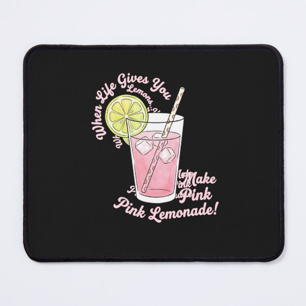 Item preview, When Life Gives You Lemons Makes Pink Lemonade Aesthetic designed and sold by New Art.