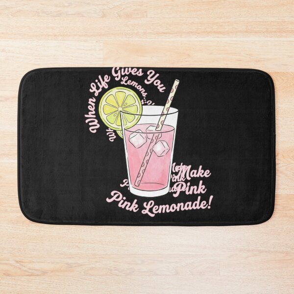 Item preview, When Life Gives You Lemons Makes Pink Lemonade Aesthetic designed and sold by New Art.