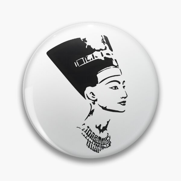 Item preview, Queen Nefertiti Minimalist Stencil - Ancient Egyptian Silhouette designed and sold by ShabanMerch⭐⭐⭐.
