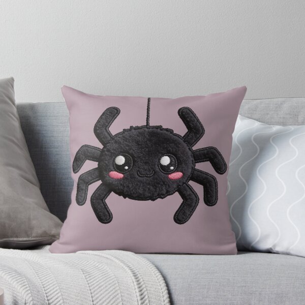 Item preview, Cute Halloween Spider - Spooky Kawaii Trick or Treat Mascot designed and sold by thelexiverse.