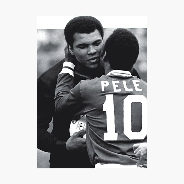 Pele, Muhammad Ali Photographic Print