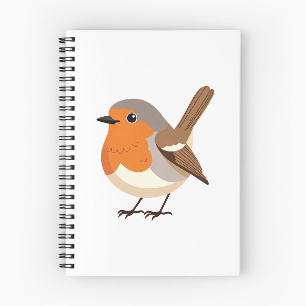 Item preview, Cute Robin Komadori Bird - Nature Wildlife Animal Design designed and sold by Rokoyo Prints.