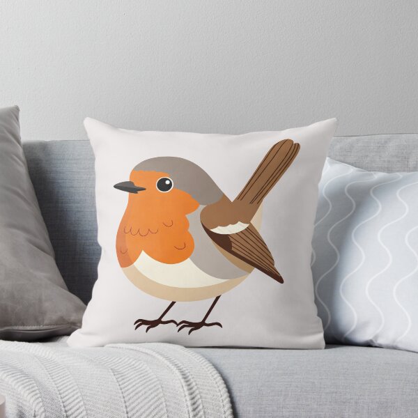 Item preview, Cute Robin Komadori Bird - Nature Wildlife Animal Design designed and sold by Rokoyo Prints.
