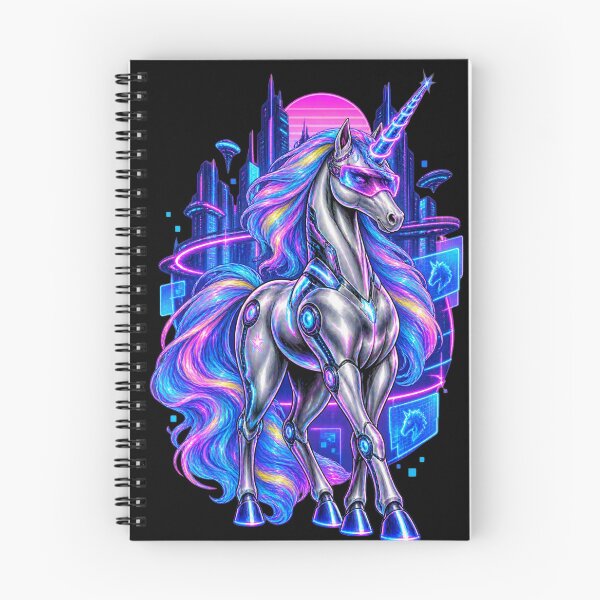 Item preview, Traveling cybernetic unicorn designed and sold by BiaSMartins.