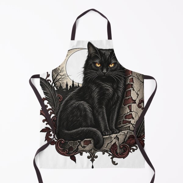 Item preview, The Gothic Black Cat designed and sold by sublidesign.