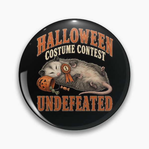 Item preview, Concurso de disfraces de Halloween: Zarigüeya invicta designed and sold by SquatchPrintsCo.