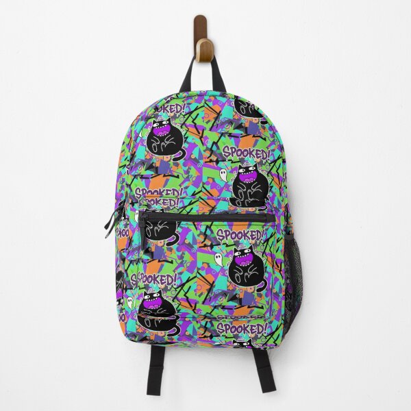 Item preview, Spooked! Fat Black Cat Screaming Cartoon designed and sold by Taridesign.
