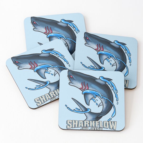 Item preview, Sharkflow Jiu Jitsu Martial Arts Water Wave designed and sold by Mojikatiii.