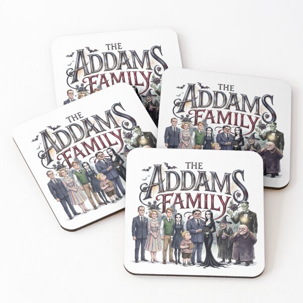 Artikelvorschau, Die Addams Family – Das Musical – Verspielte Theaterkunst entworfen und verkauft von Lyric Vault - Rock on.