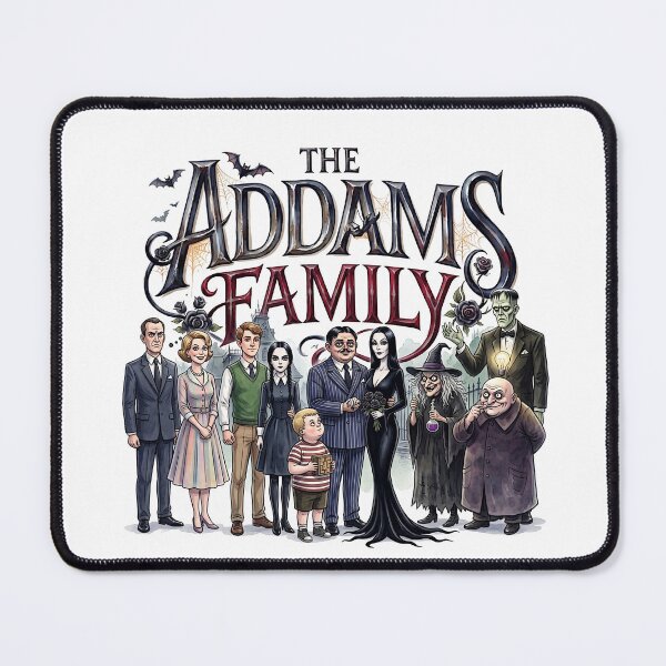 Item preview, The Addams Family the Musical - Whimsical Theater Art designed and sold by Lyric Vault - Rock on.