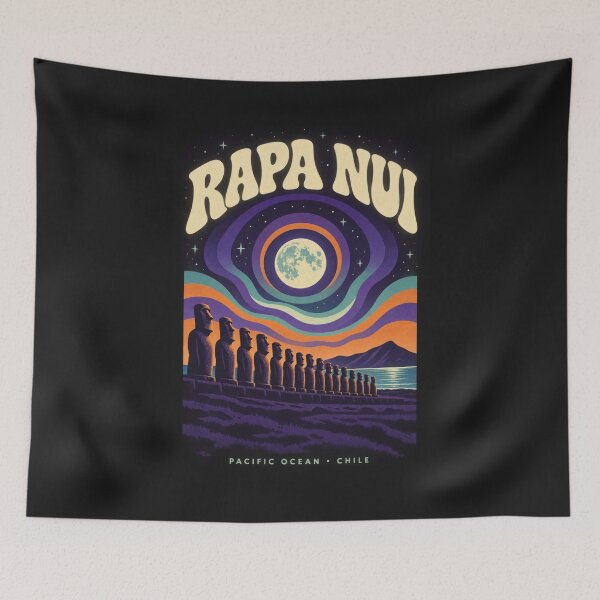 Item preview, Rapa Nui - Chile designed and sold by StudioRedKoala.