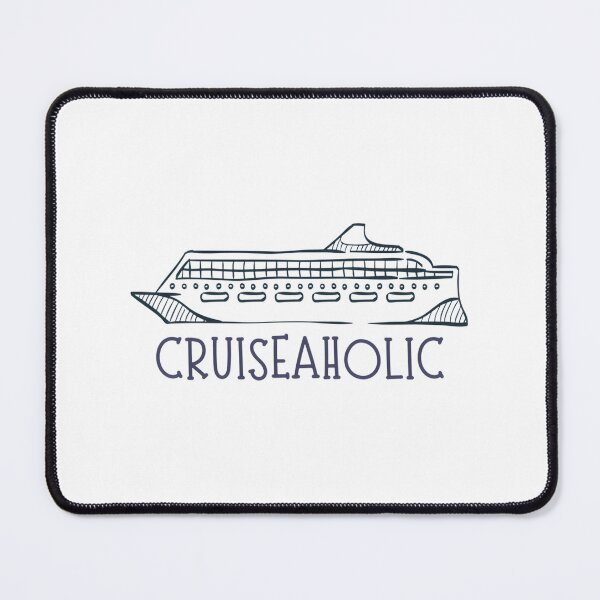 Item preview, Cruiseaholic Funny Cruise Lover Design for Vacation and Travel Enthusiasts designed and sold by Shark-Bait.
