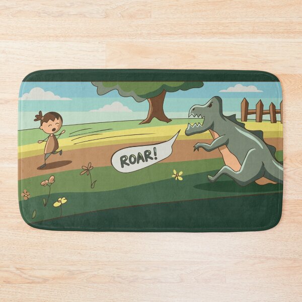 Item preview, Dinosaur Cartoon designed and sold by Azadi-Tree.