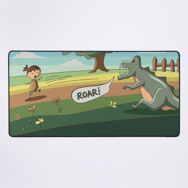 Item preview, Dinosaur Cartoon designed and sold by Azadi-Tree.