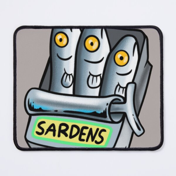 Item preview, Cute Sardines in Tin Can Retro Food designed and sold by Mojikatiii.