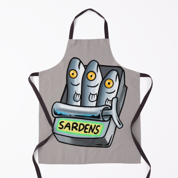 Item preview, Cute Sardines in Tin Can Retro Food designed and sold by Mojikatiii.