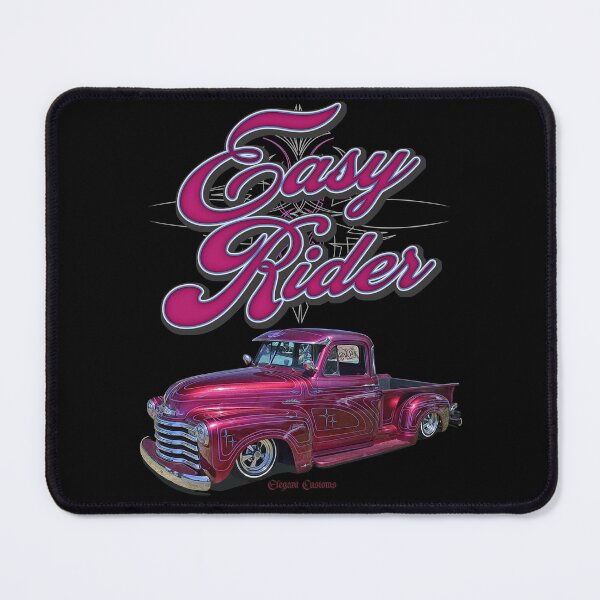 Item preview, 1953 Truck Easy Rider with text - Lowrider, Kustom, Hot Rod, Muscle Car designed and sold by Elegant Customs.
