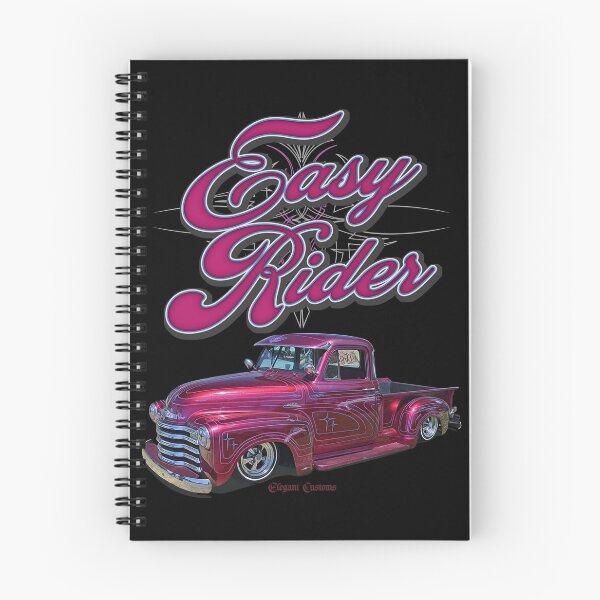 Item preview, 1953 Truck Easy Rider with text - Lowrider, Kustom, Hot Rod, Muscle Car designed and sold by Elegant Customs.