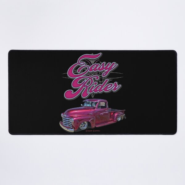Item preview, 1953 Truck Easy Rider with text - Lowrider, Kustom, Hot Rod, Muscle Car designed and sold by Elegant Customs.