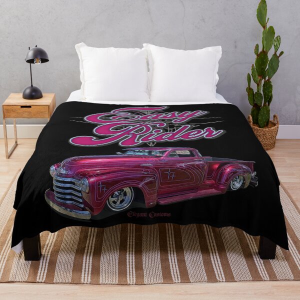 Item preview, 1953 Truck Easy Rider with text - Lowrider, Kustom, Hot Rod, Muscle Car designed and sold by Elegant Customs.