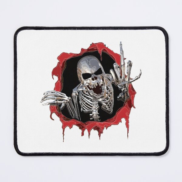 Item preview, Skeleton Hand Showing Middle Finger Gesture Art designed and sold by maboot.