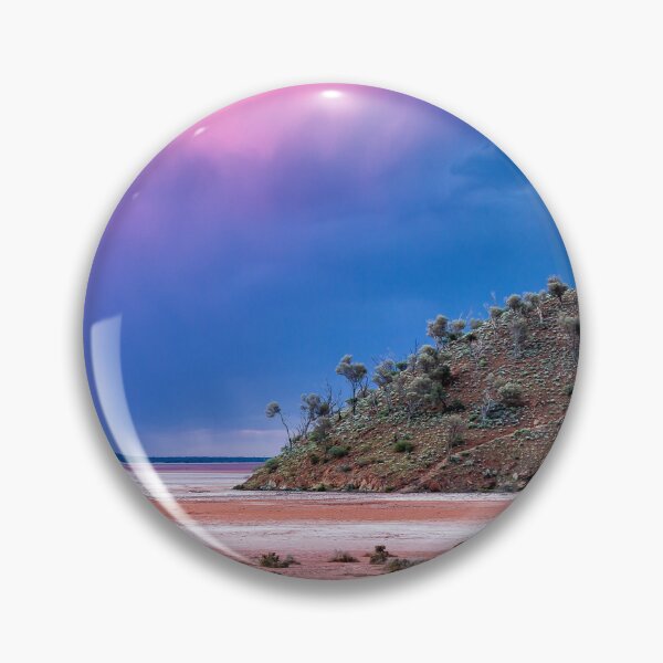 Item preview, Colourful sunset before a storm - Lake Ballard, Western Australia designed and sold by Images by Chris de Blank.