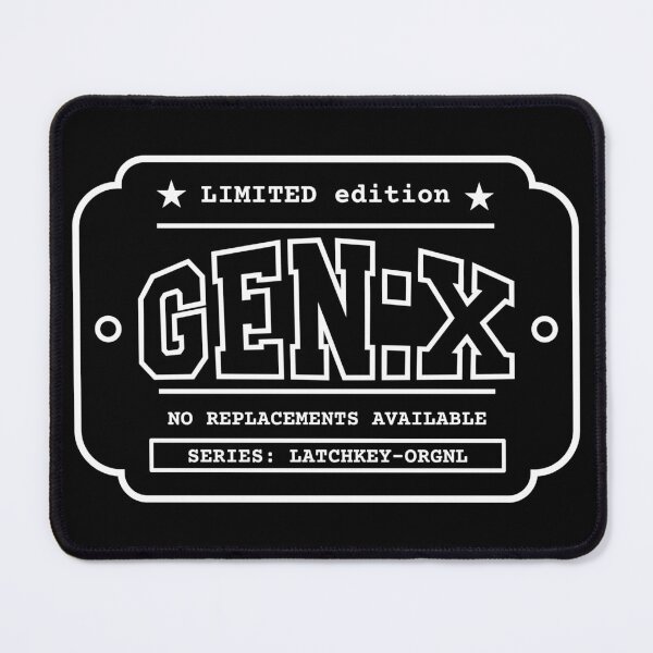 Item preview, GEN X Latchkey Original Limited Edition Label Generation X Design Retro designed and sold by HYPNK.