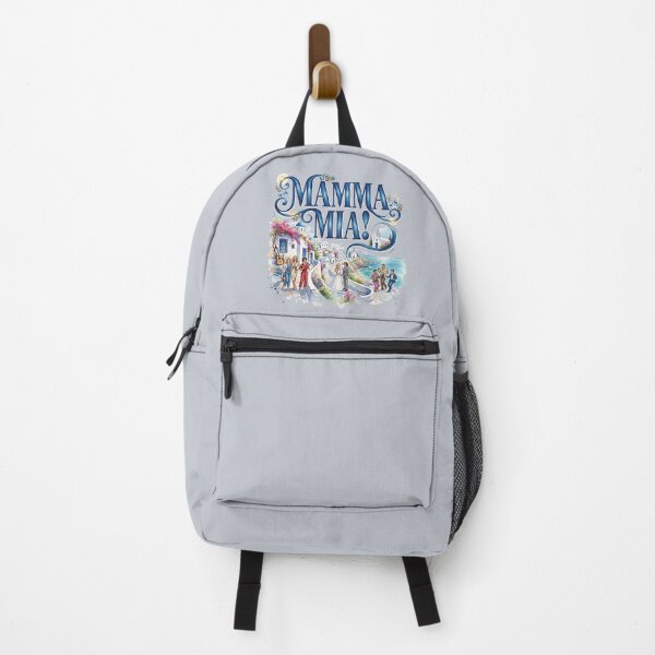 Item preview, Mamma Mia the Musical - Whimsical Theater Art designed and sold by Lyric Vault - Rock on.